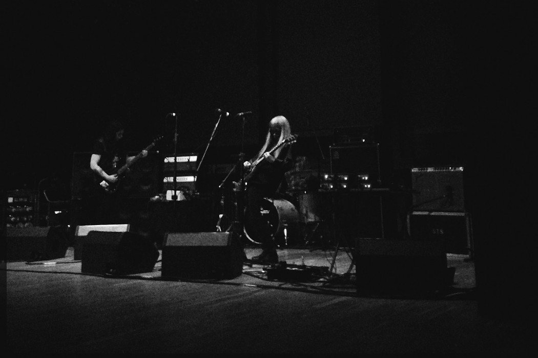 Nazoranai, photo by Scott Simpson, musicians performing onstage