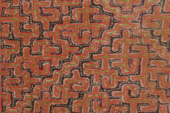 Tyler Wilcox - Works For Two Chapels, intricate labyrinthine pattern in ochre.