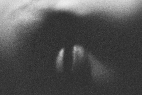 Sam Slater - Wrong Airport Ghost, ambiguous black and white image.